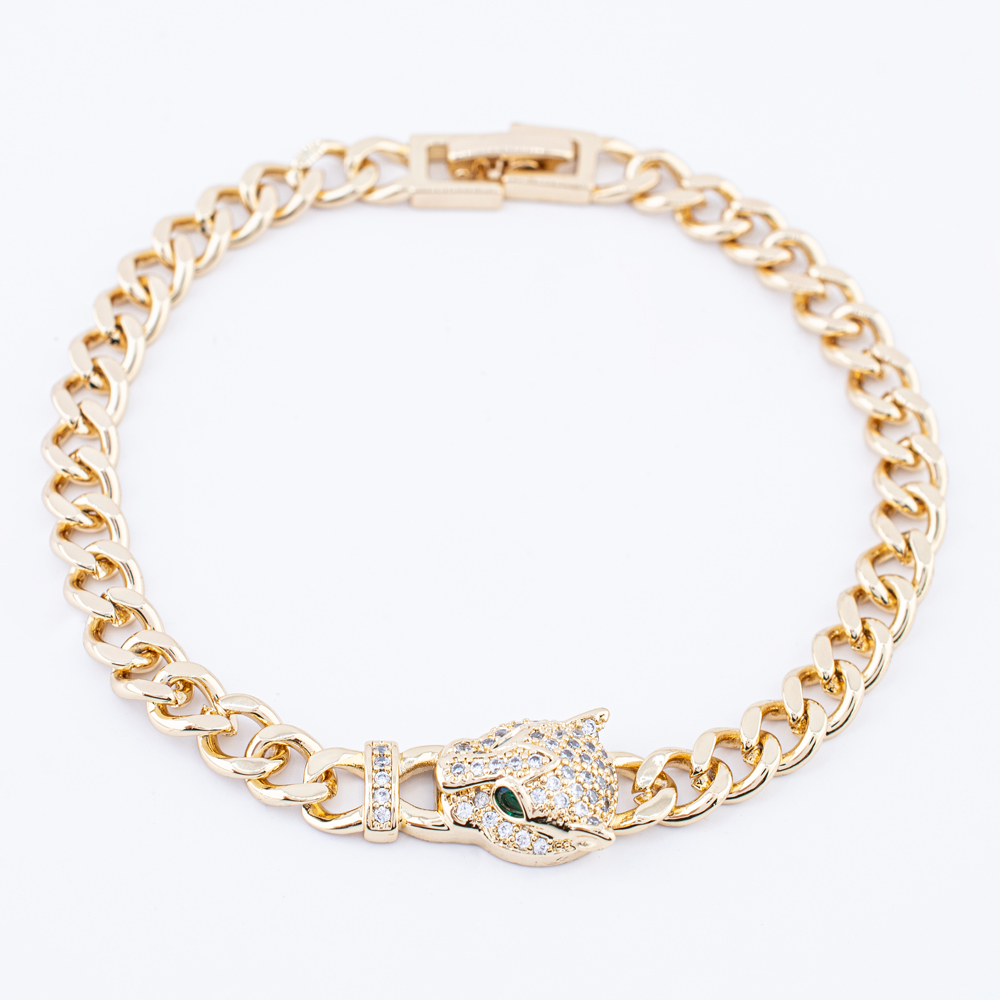 PULSERA CHAPA CRYSTIME
