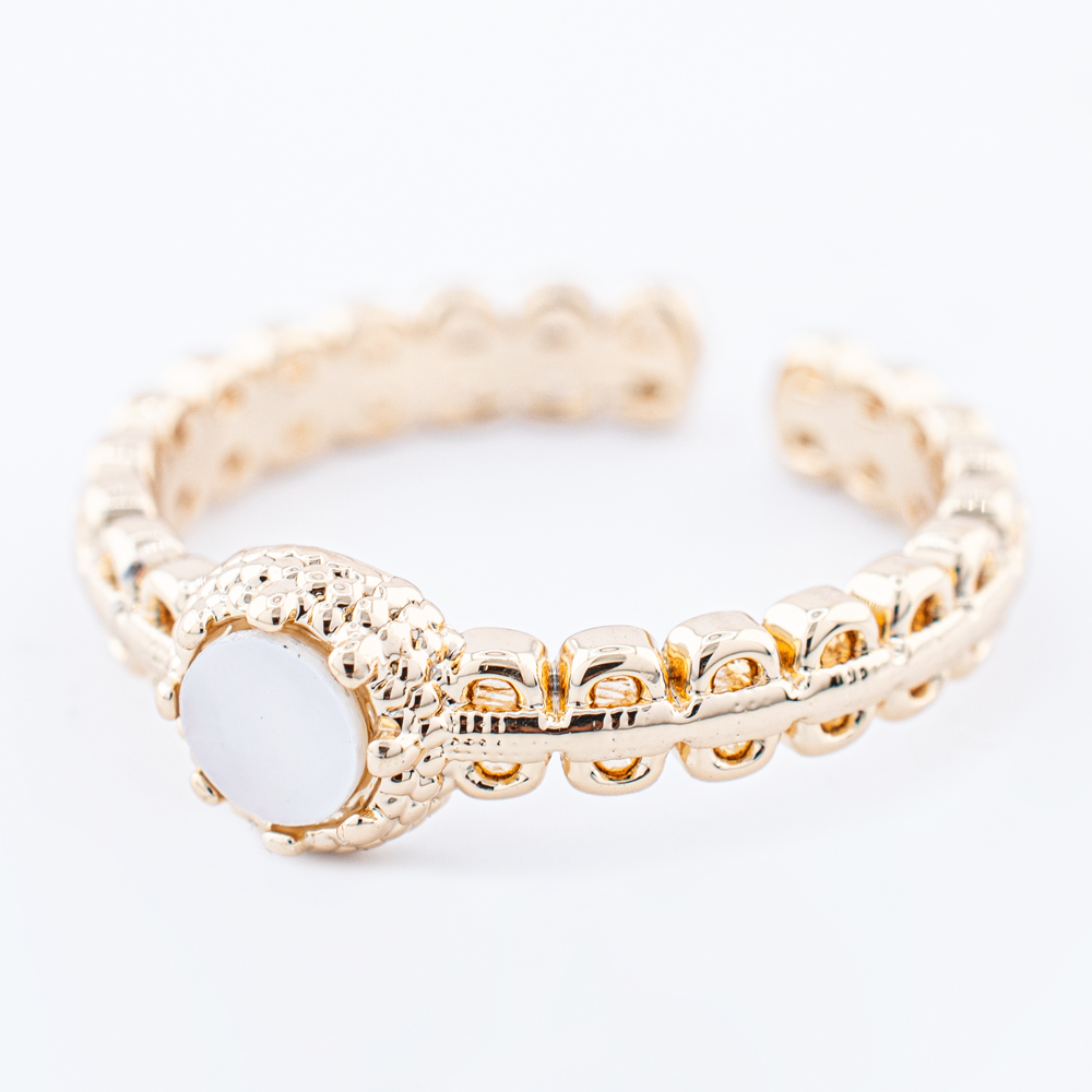 ANILLO  CHAPA GOLDEN STONE
