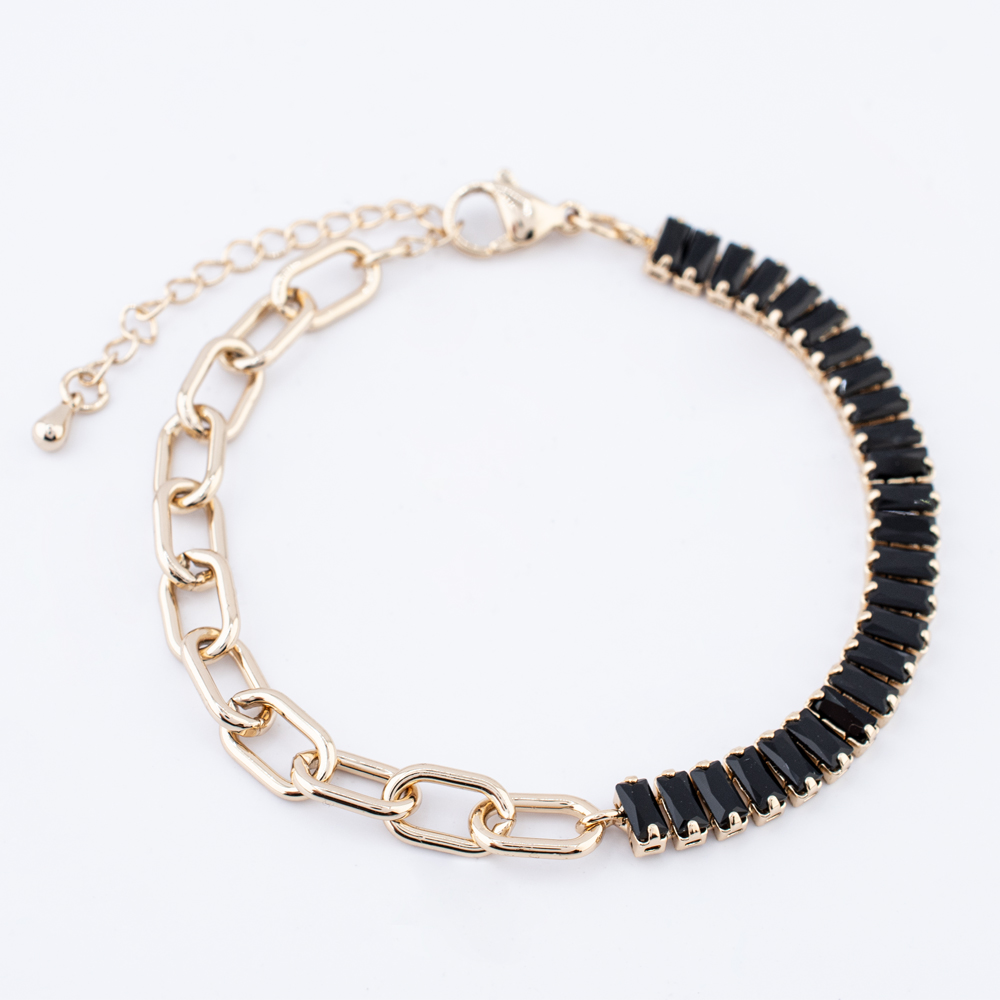 PULSERA CHAPA CRYSTIME