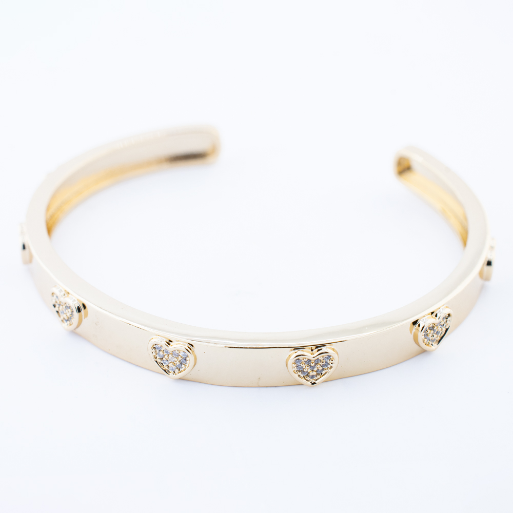 BRAZALETE CHAPA CRYSTIME