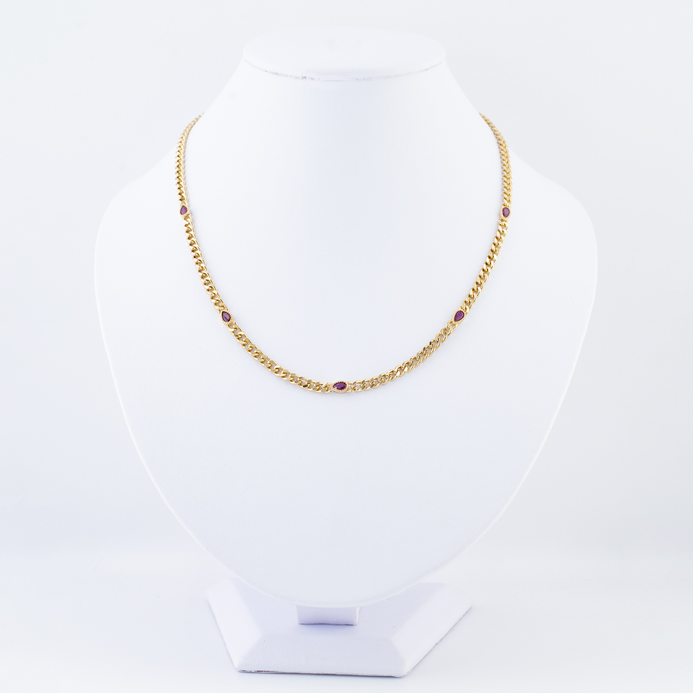 COLLAR CHAPA CRYSTIME
