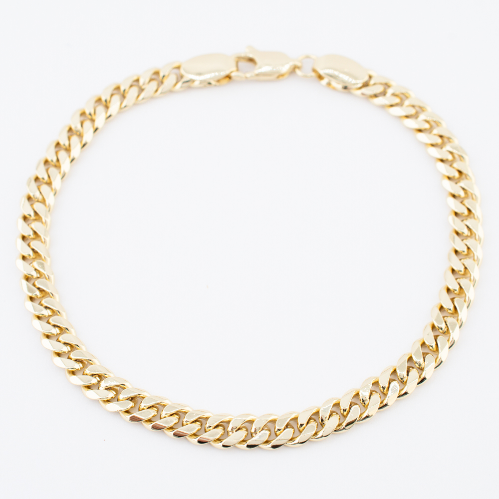 PULSERA CHAPA GOLDEN CHAIN