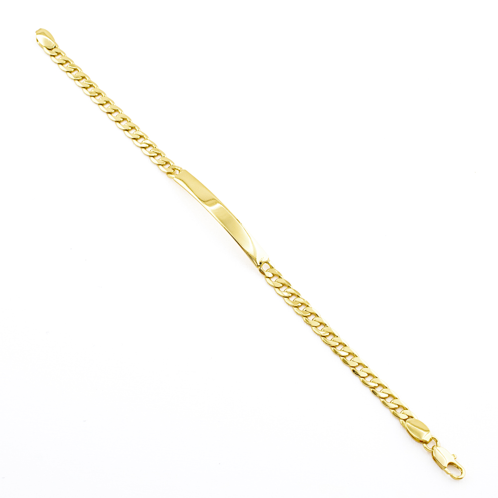 PULSERA CHAPA GOLDEN CASTING