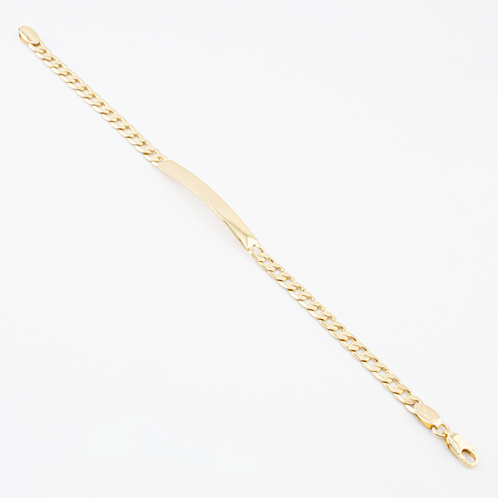 PULSERA CHAPA GOLDEN CASTING