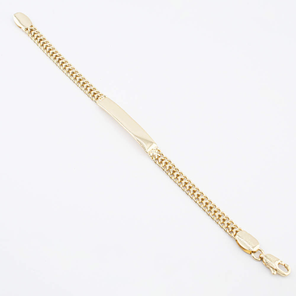 PULSERA CHAPA GOLDEN CHAIN