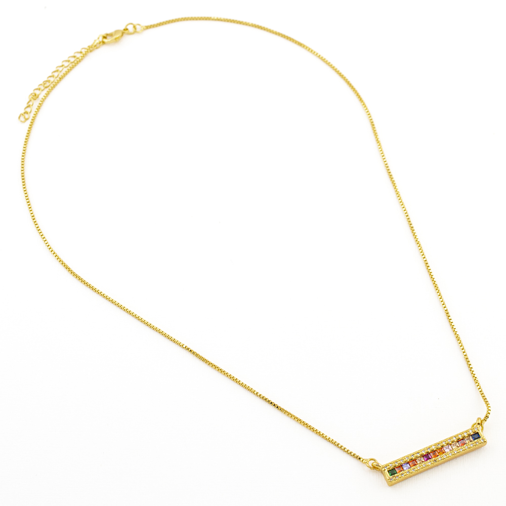 DIJE CHAPA GOLDEN RAINBOW