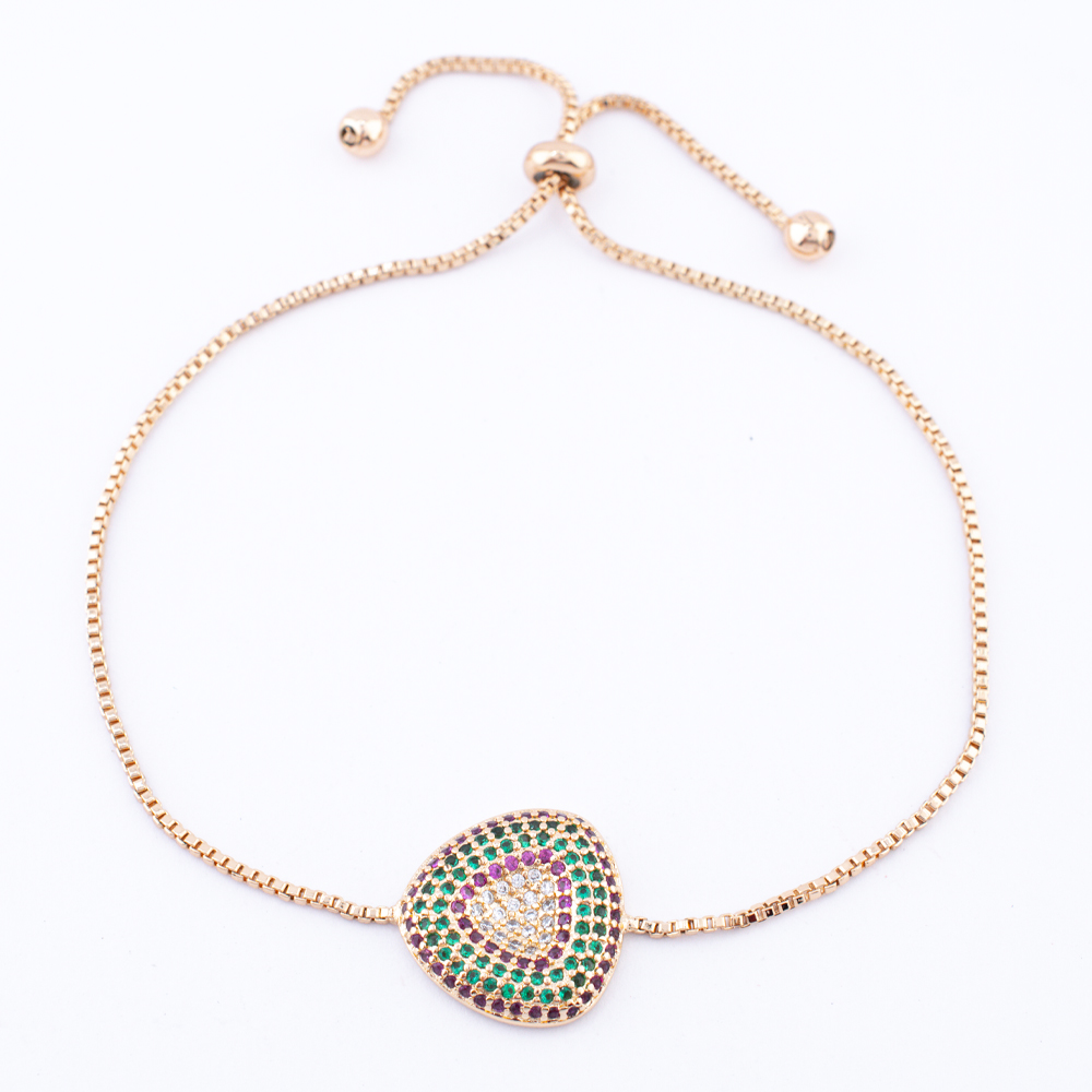 PULSERA CHAPA CRYSTIME