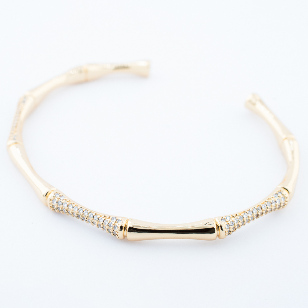 BRAZALETE CHAPA CRYSTIME