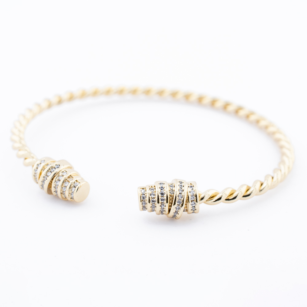 BRAZALETE CHAPA CRYSTIME