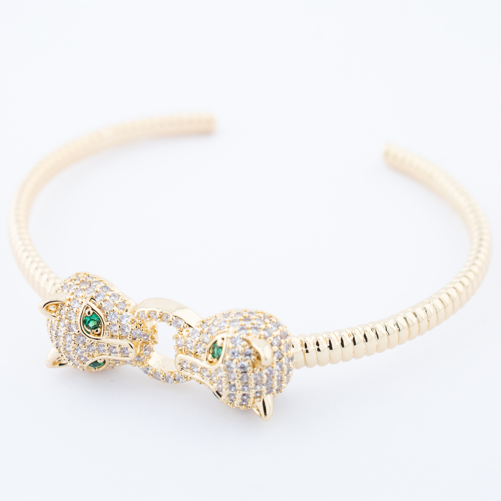 BRAZALETE CHAPA CRYSTIME