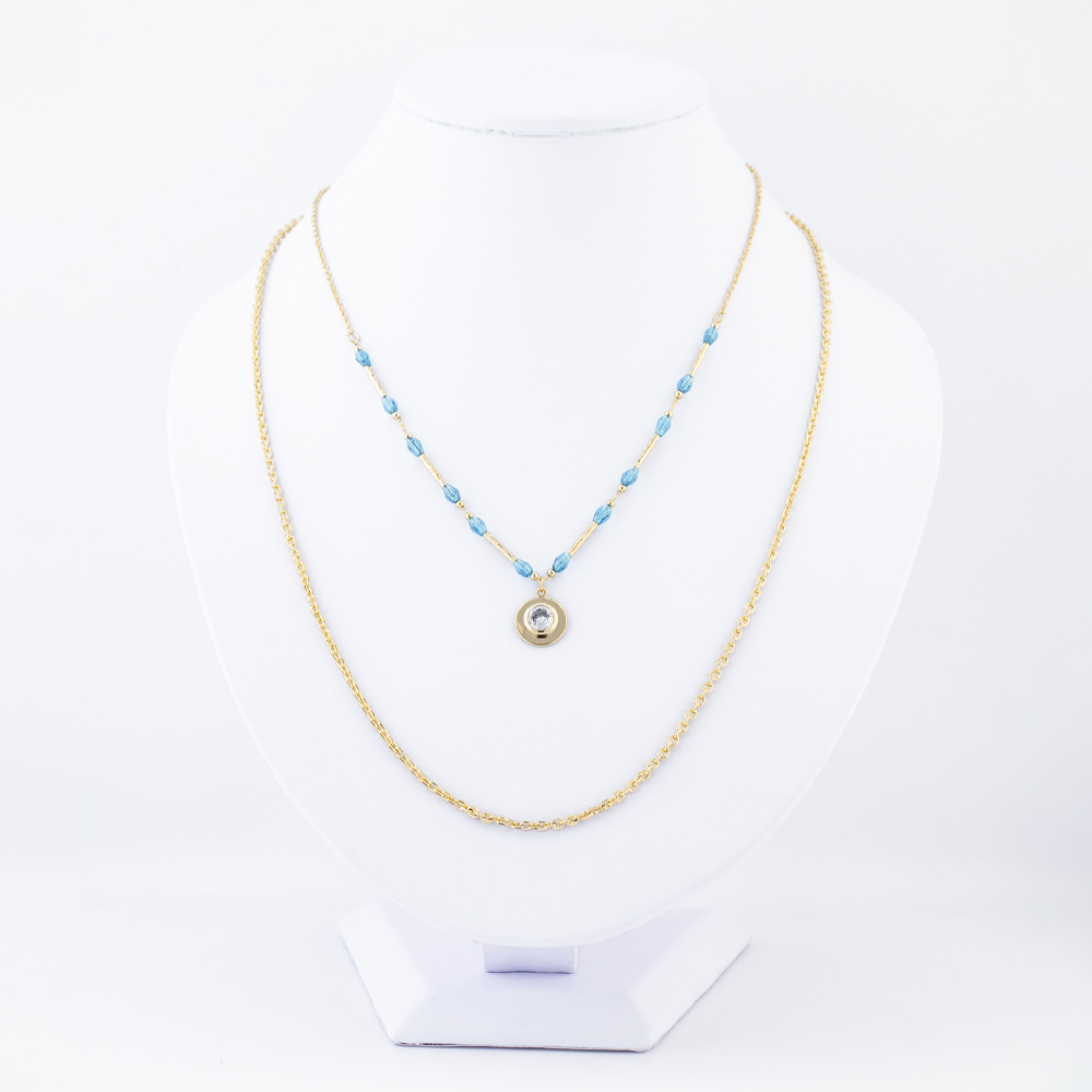 COLLAR CHAPA CRYSTIME