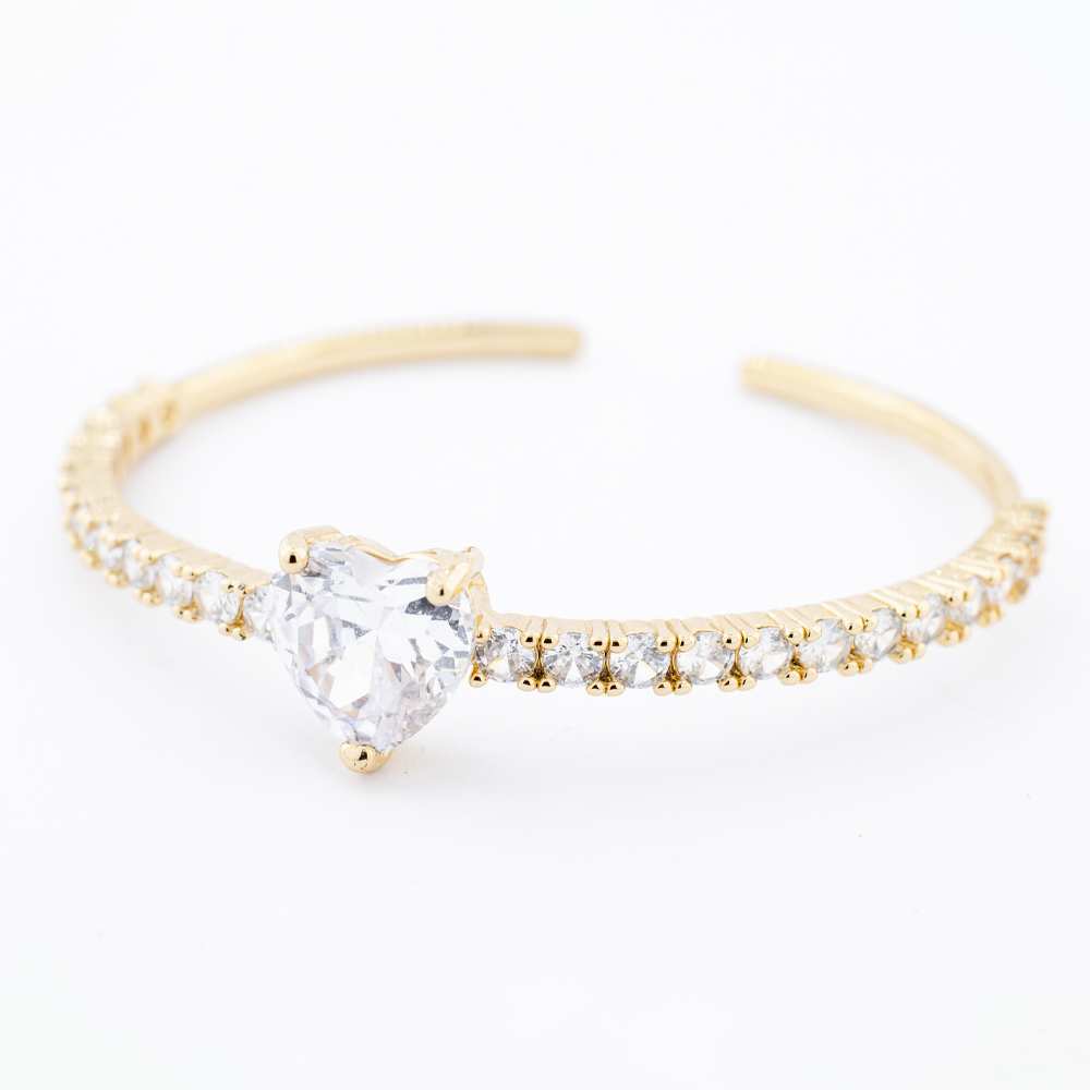 BRAZALETE CHAPA CRYSTIME