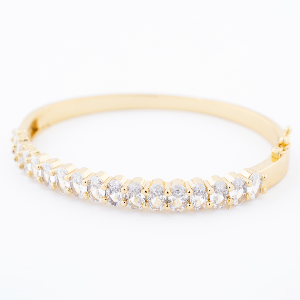 BRAZALETE CHAPA CRYSTIME