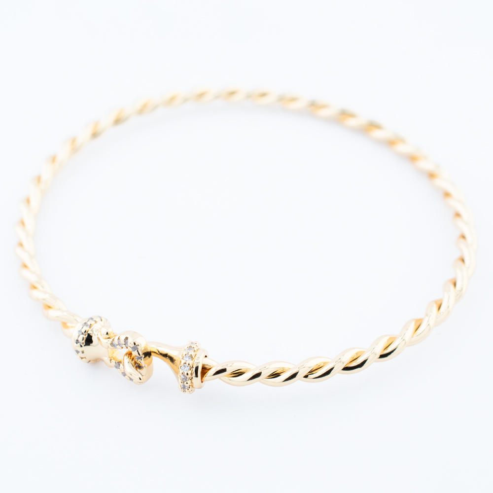 BRAZALETE CHAPA CRYSTIME