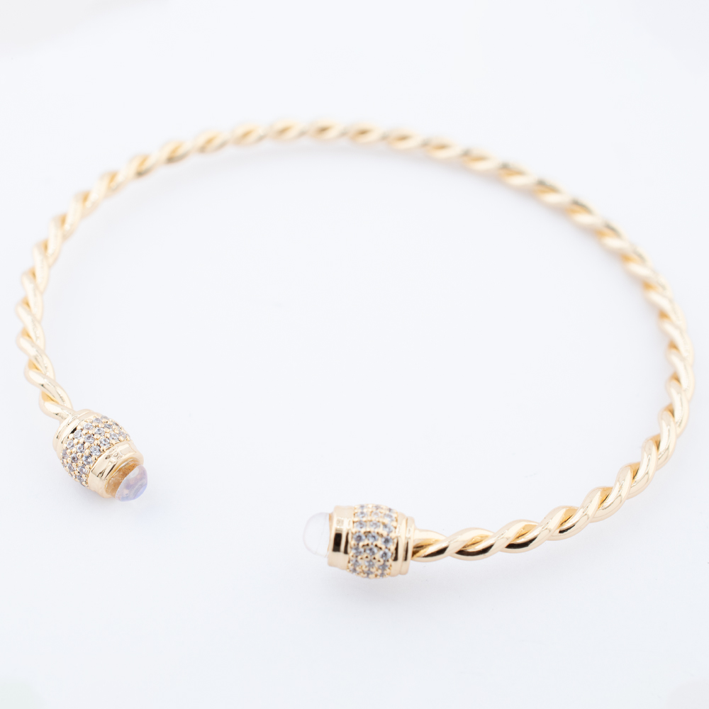 BRAZALETE CHAPA CRYSTIME
