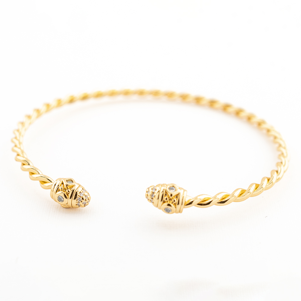 BRAZALETE CHAPA CRYSTIME