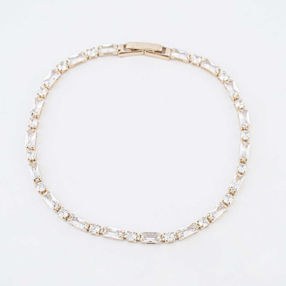 PULSERA CHAPA CRYSTIME