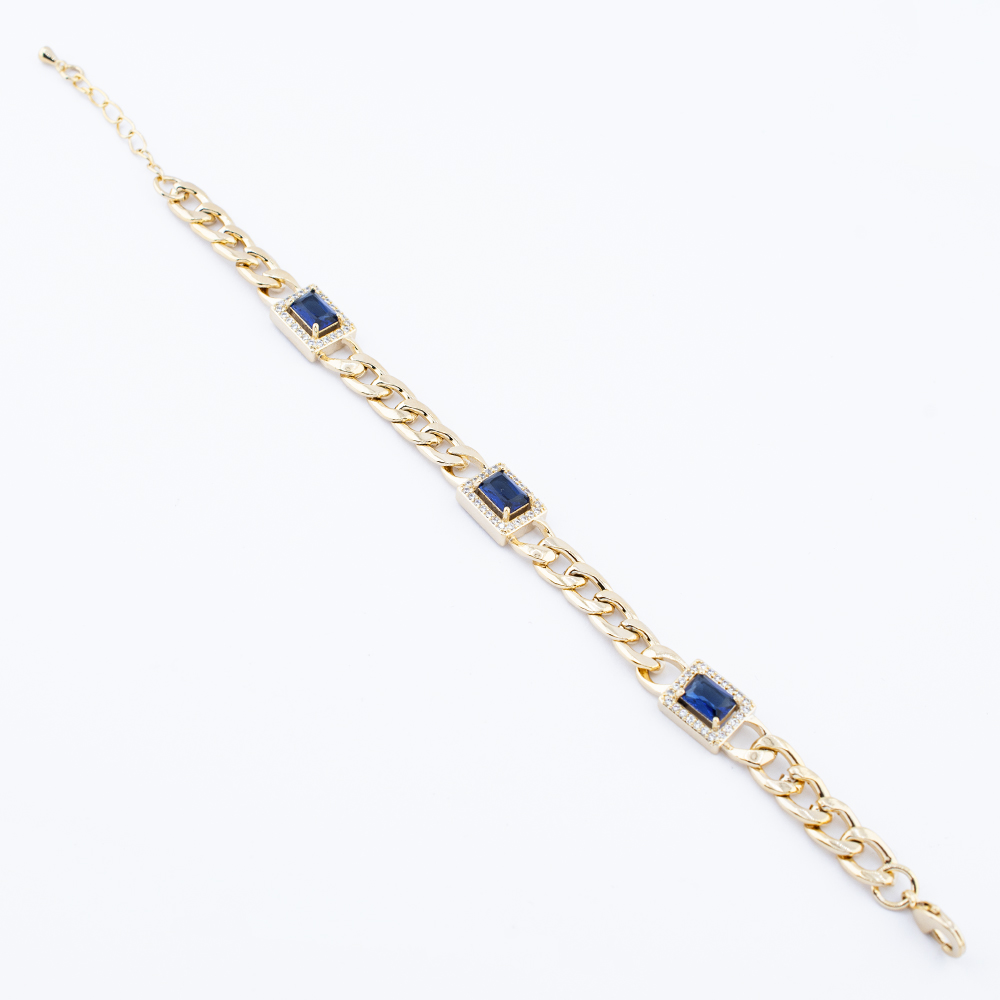 PULSERA CHAPA CRYSTIME