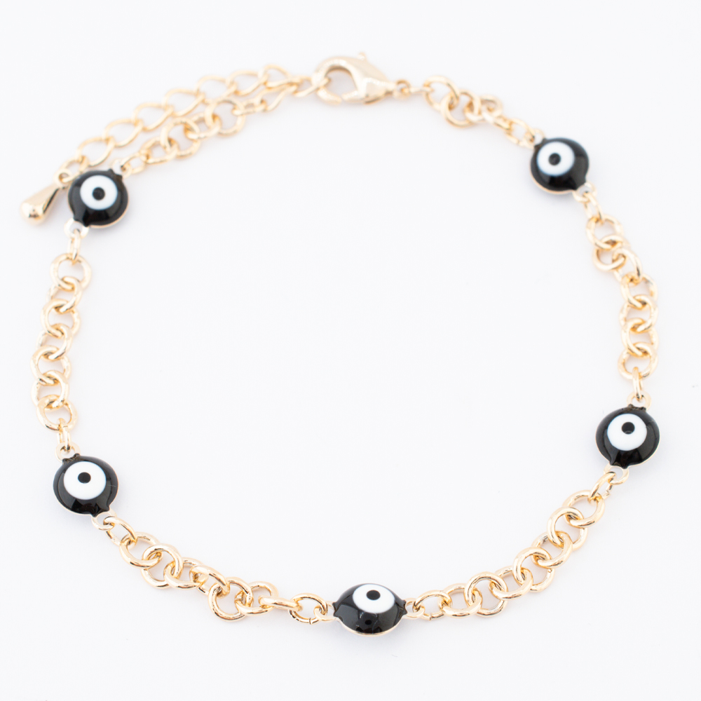 PULSERA CHAPA GOLDEN COLORS