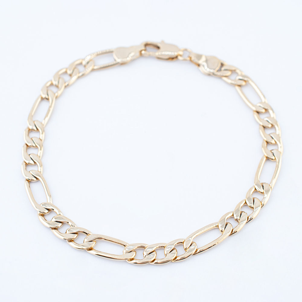 PULSERA CHAPA GOLDEN CASTING