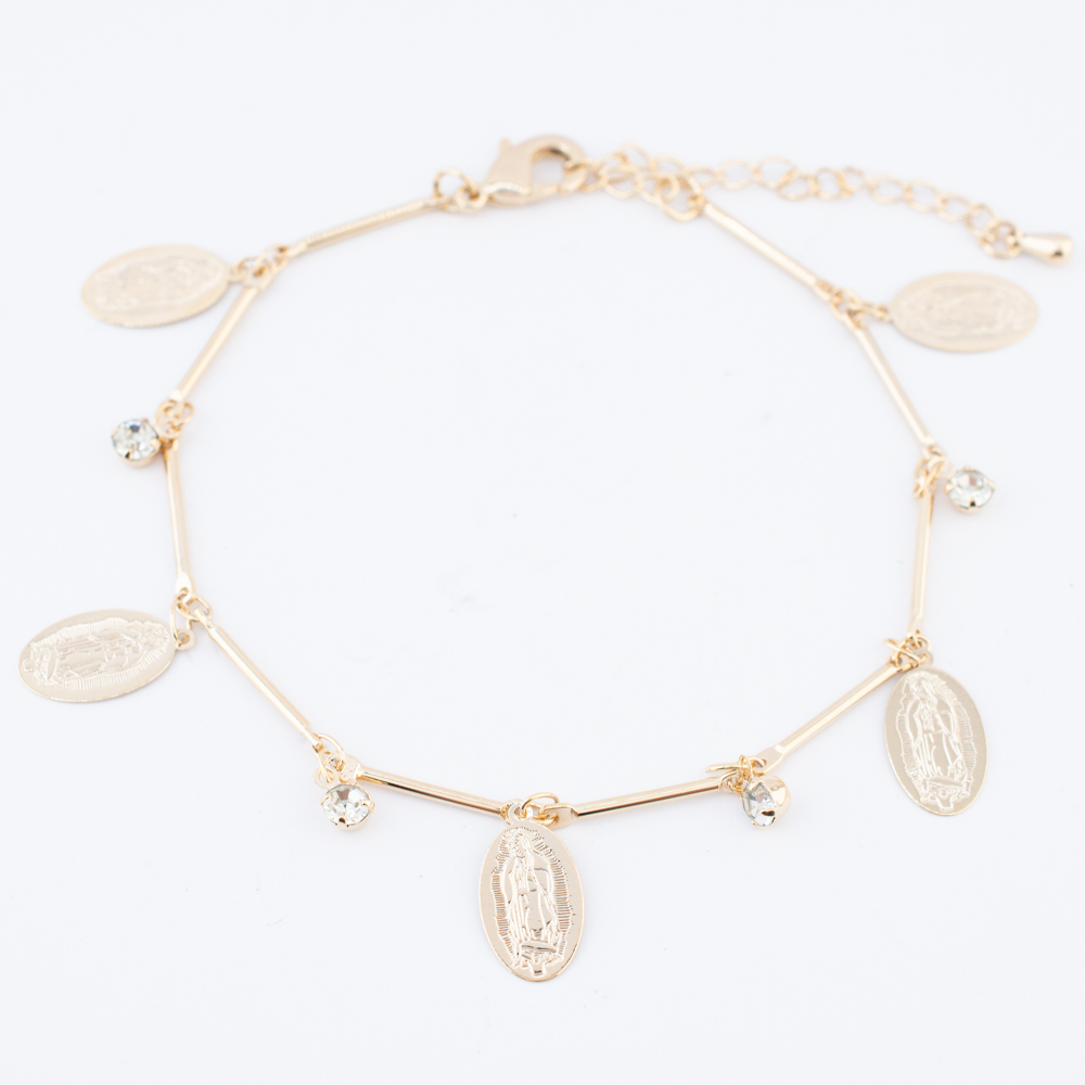 PULSERA CHAPA CRYSTIME