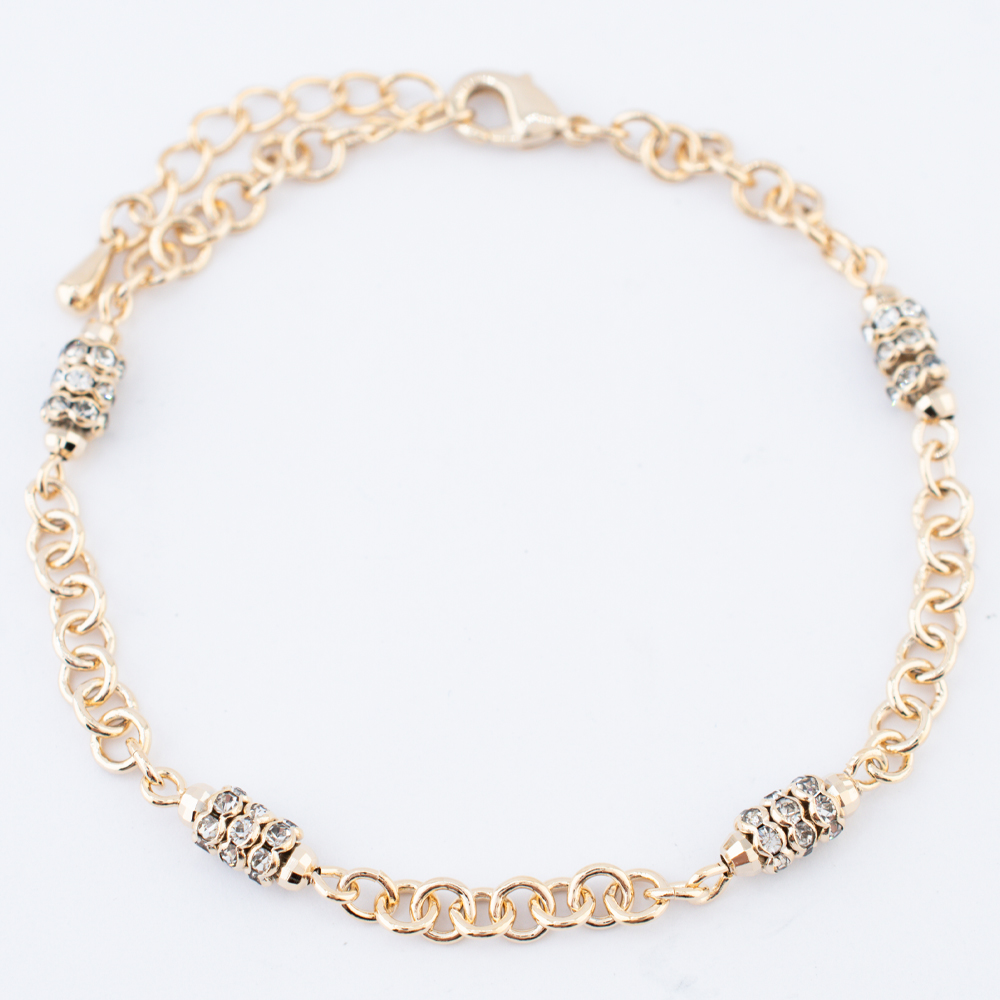 PULSERA CHAPA CRYSTIME