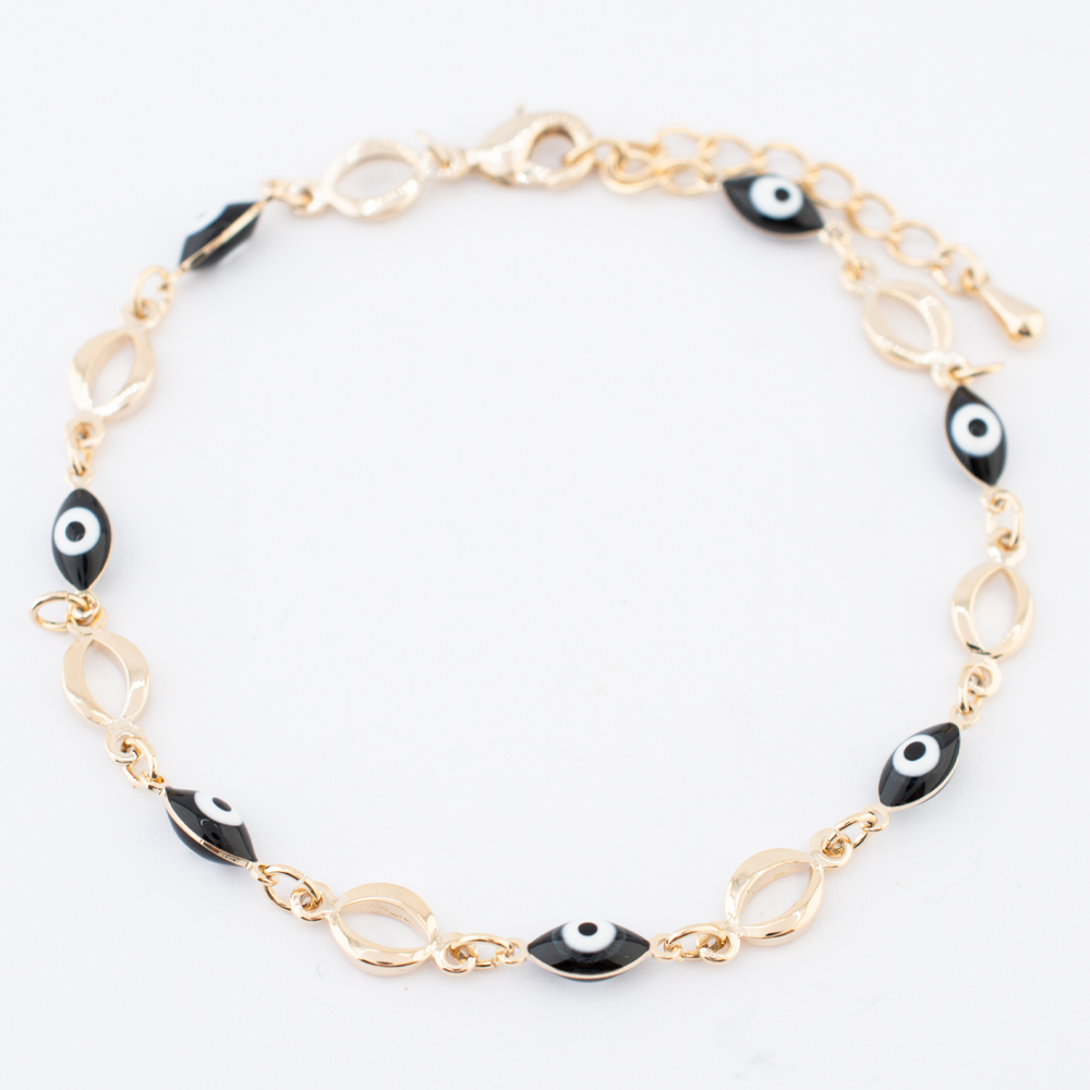 PULSERA CHAPA GOLDEN COLORS