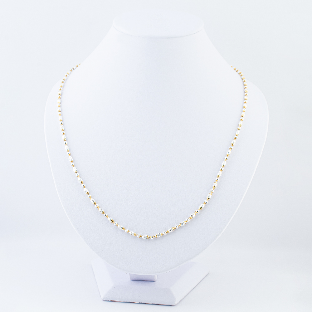 COLLAR BITONO GOLDEN CASTING