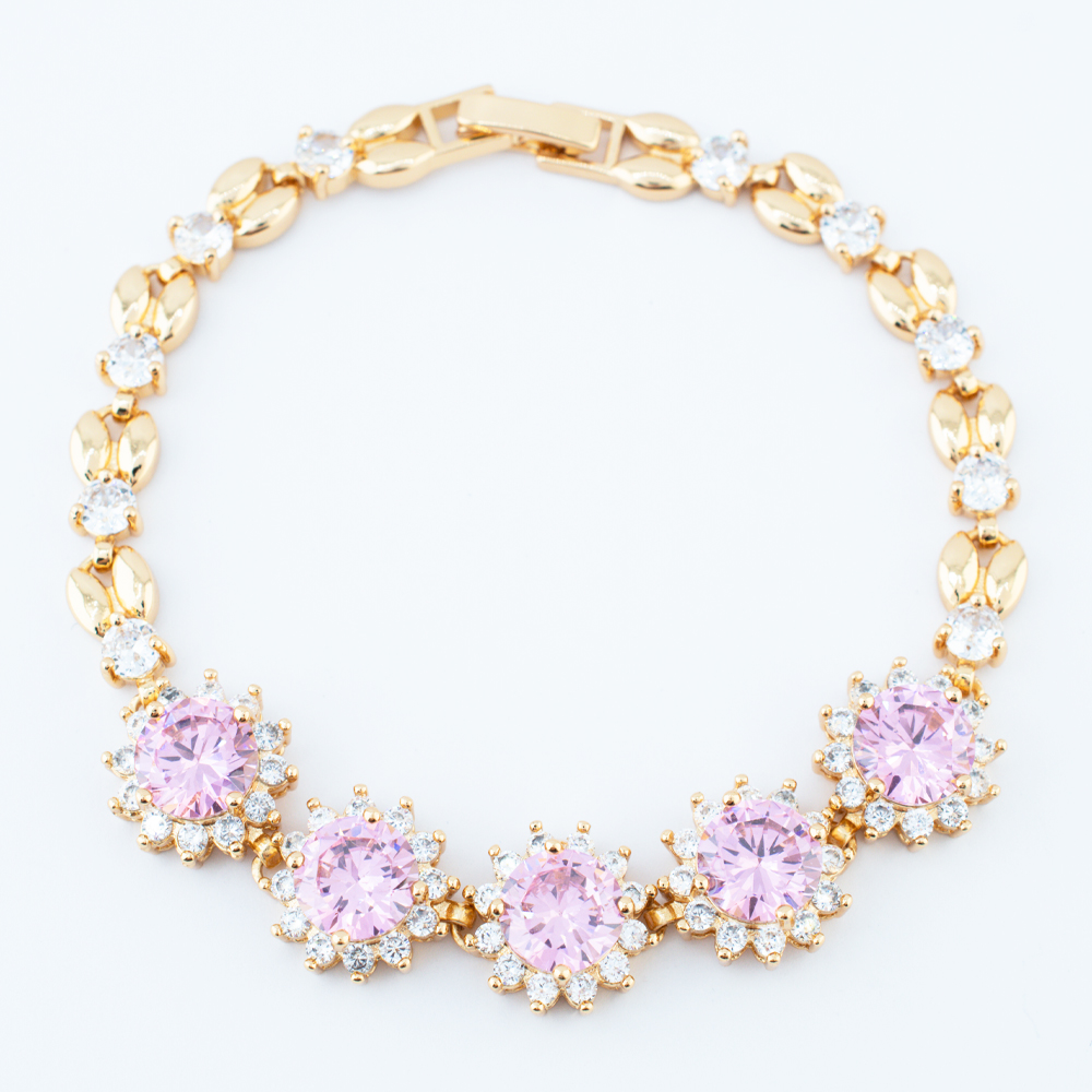 PULSERA CHAPA CRYSTIME