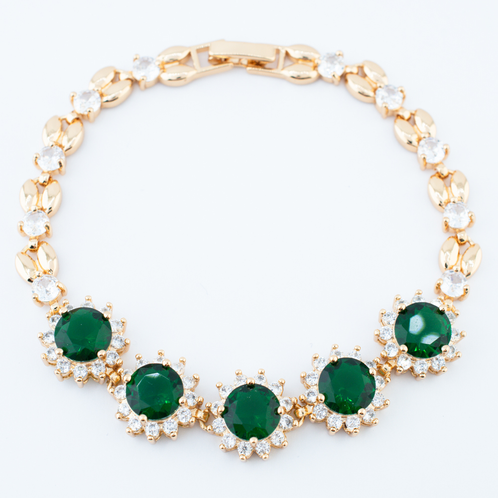 PULSERA CHAPA CRYSTIME