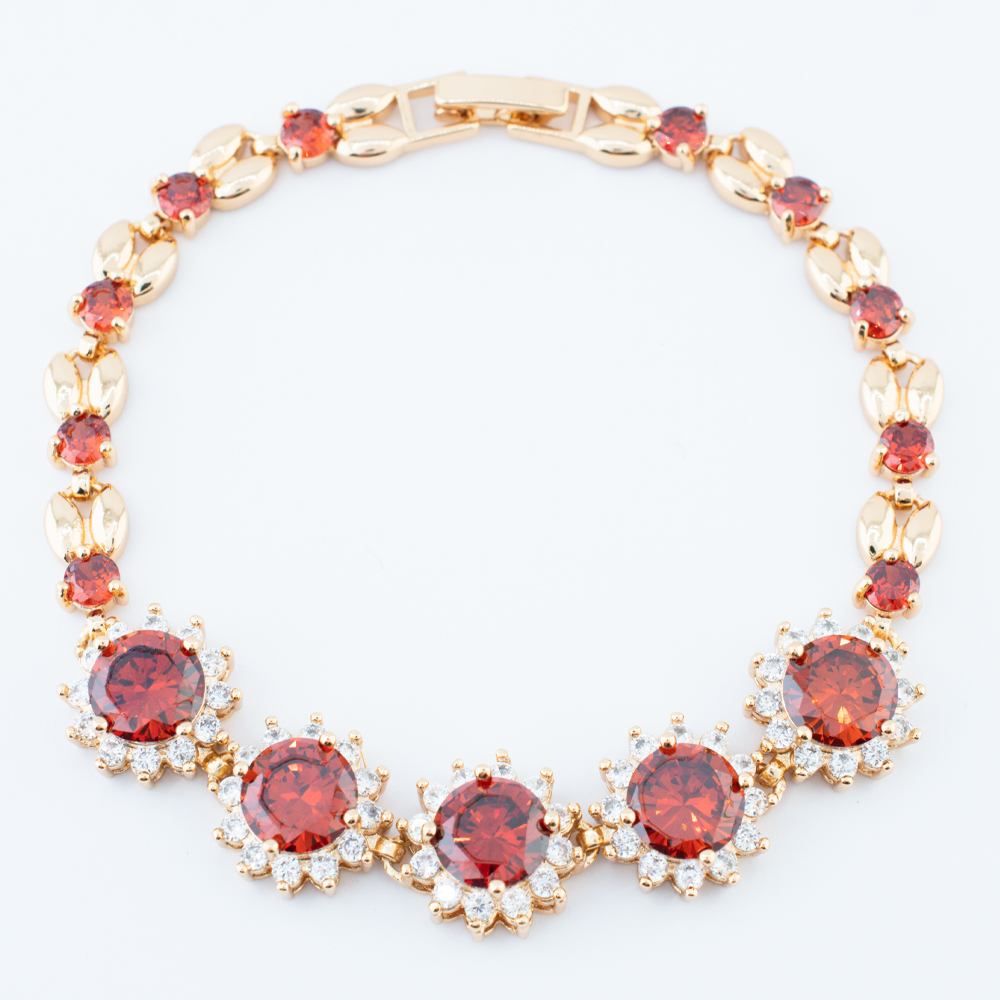 PULSERA CHAPA CRYSTIME