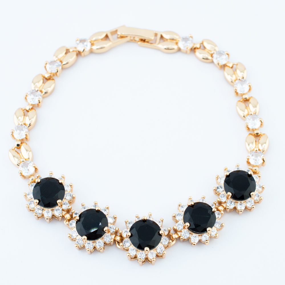PULSERA CHAPA CRYSTIME