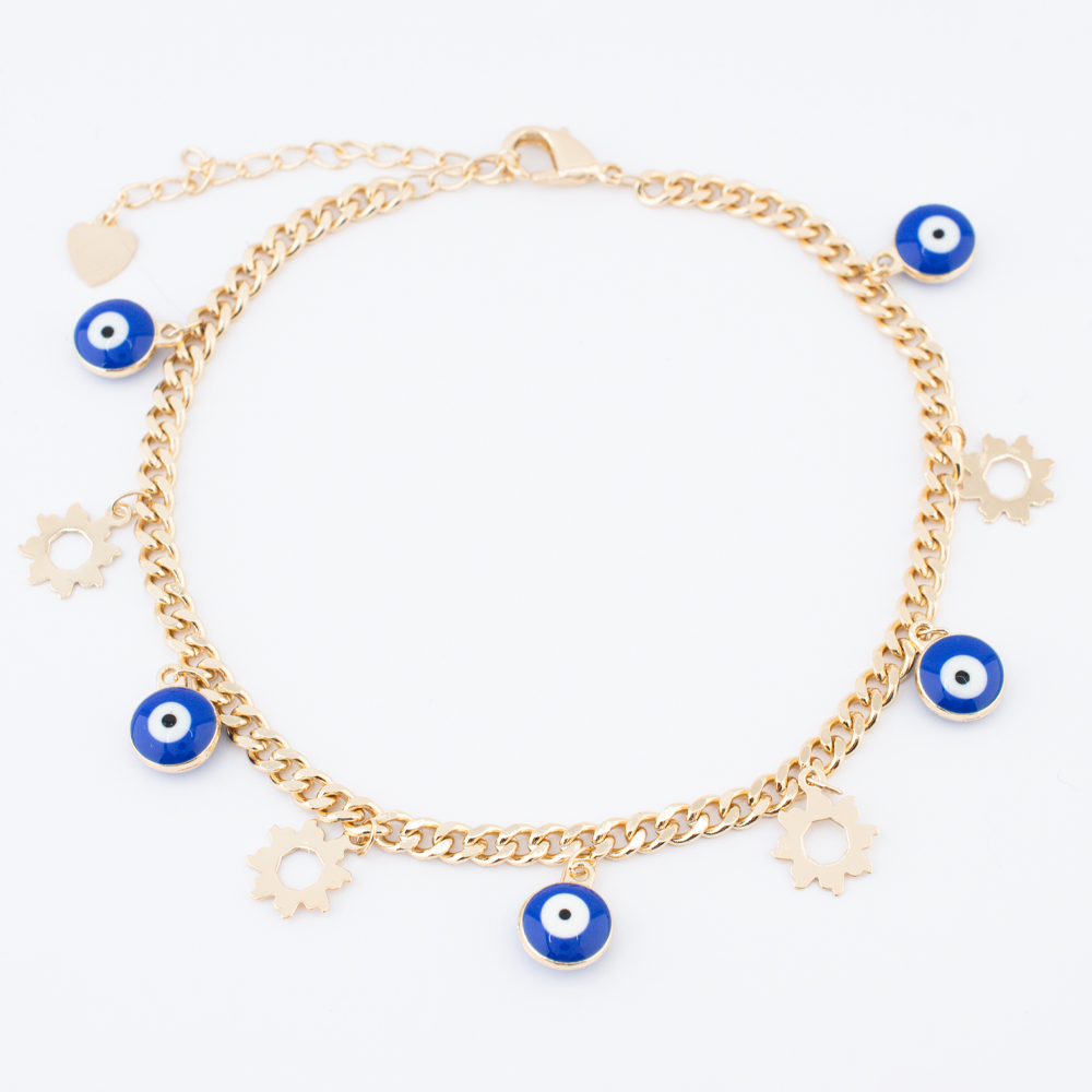 PULSERA CHAPA GOLDEN COLORS