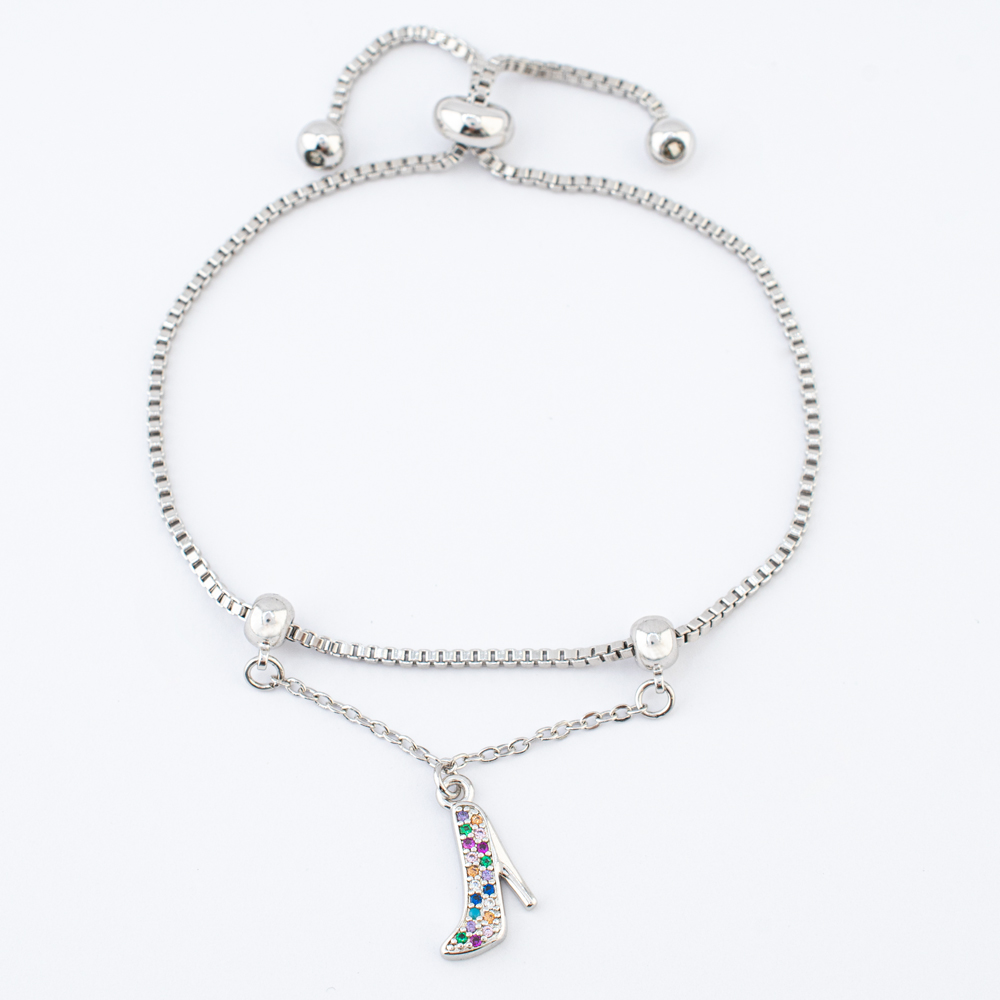 PULSERA RODIO SILVER RAINBOW