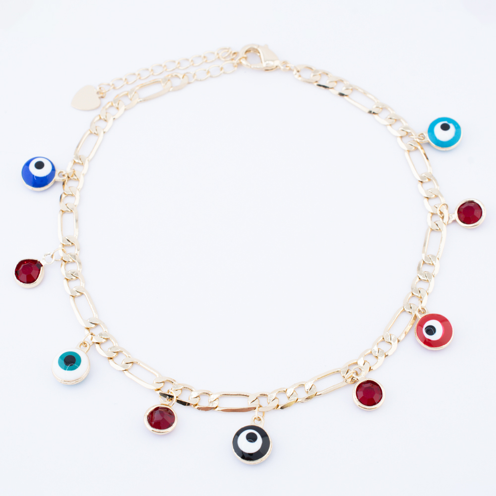 PULSERA CHAPA GOLDEN COLORS