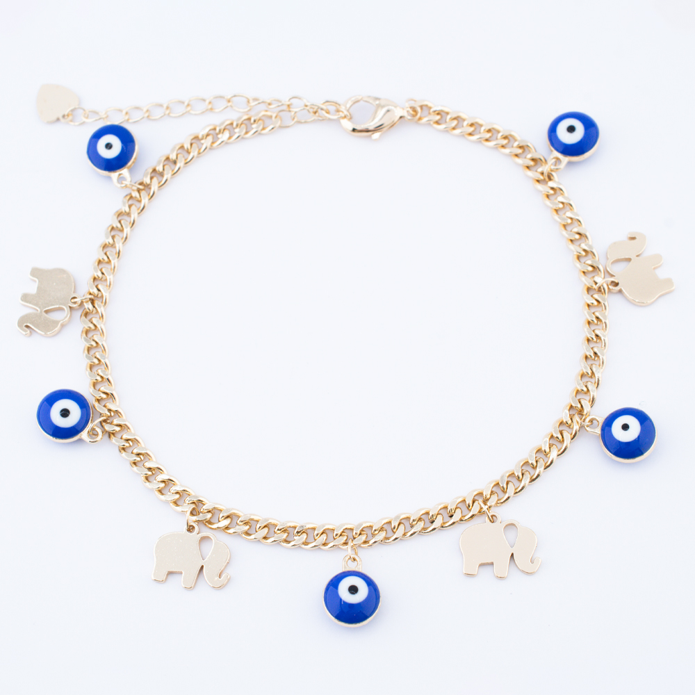 PULSERA CHAPA GOLDEN COLORS