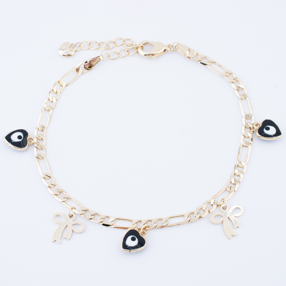 PULSERA CHAPA GOLDEN COLORS