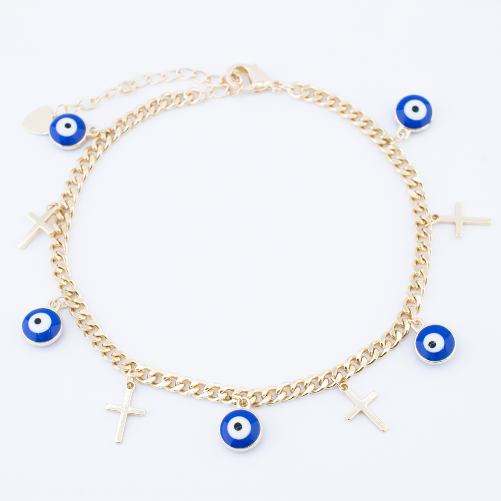 PULSERA CHAPA GOLDEN COLORS