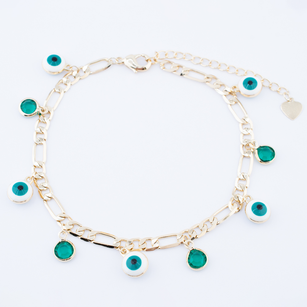 PULSERA CHAPA GOLDEN COLORS