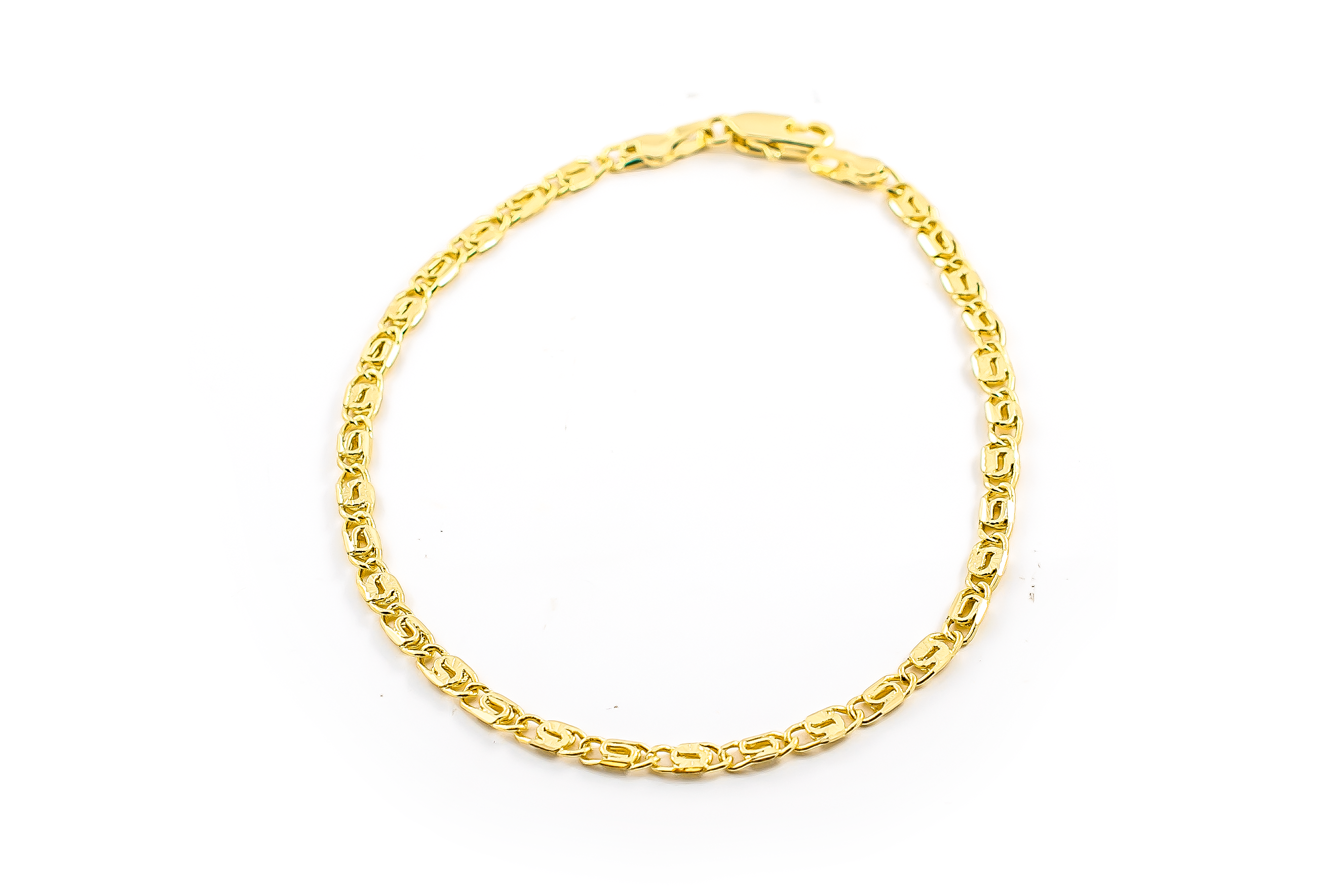 PULSERA CHAPA GOLDEN CASTING