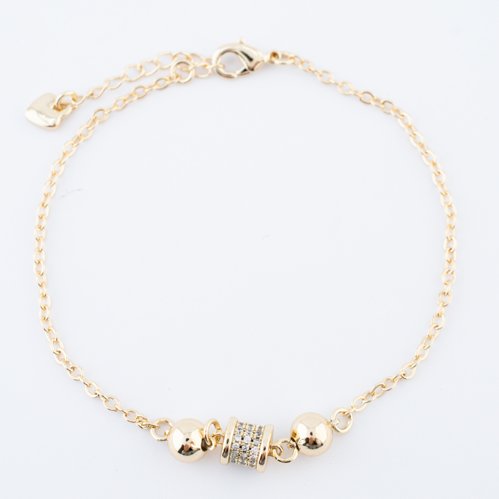 PULSERA CHAPA CRYSTIME