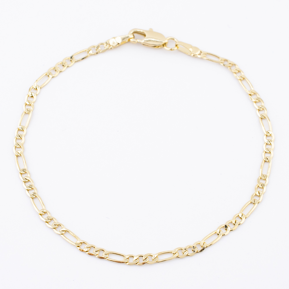 PULSERA CHAPA GOLDEN CASTING