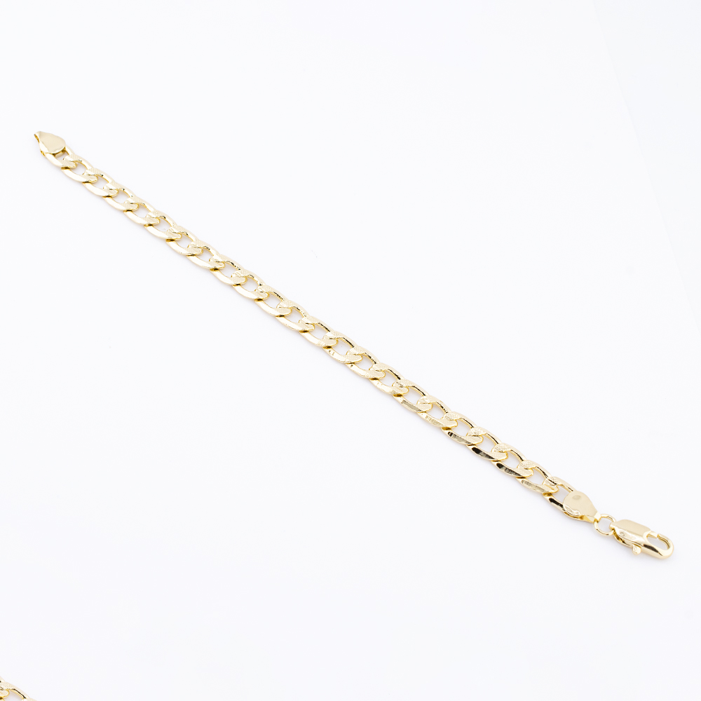 PULSERA CHAPA GOLDEN CASTING