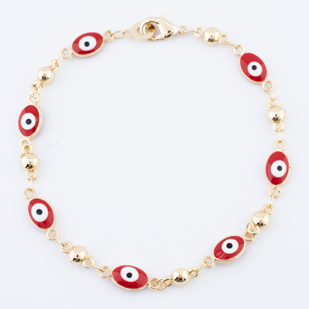 PULSERA CHAPA GOLDEN COLORS