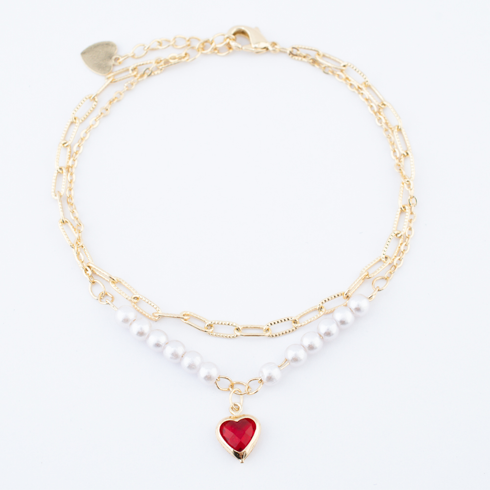 PULSERA CHAPA PEARLTIME
