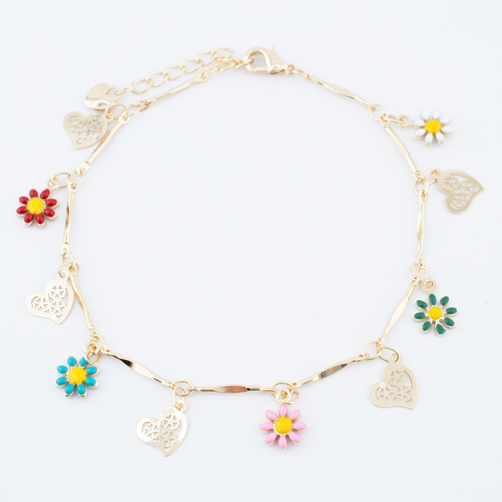 PULSERA CHAPA GOLDEN COLORS