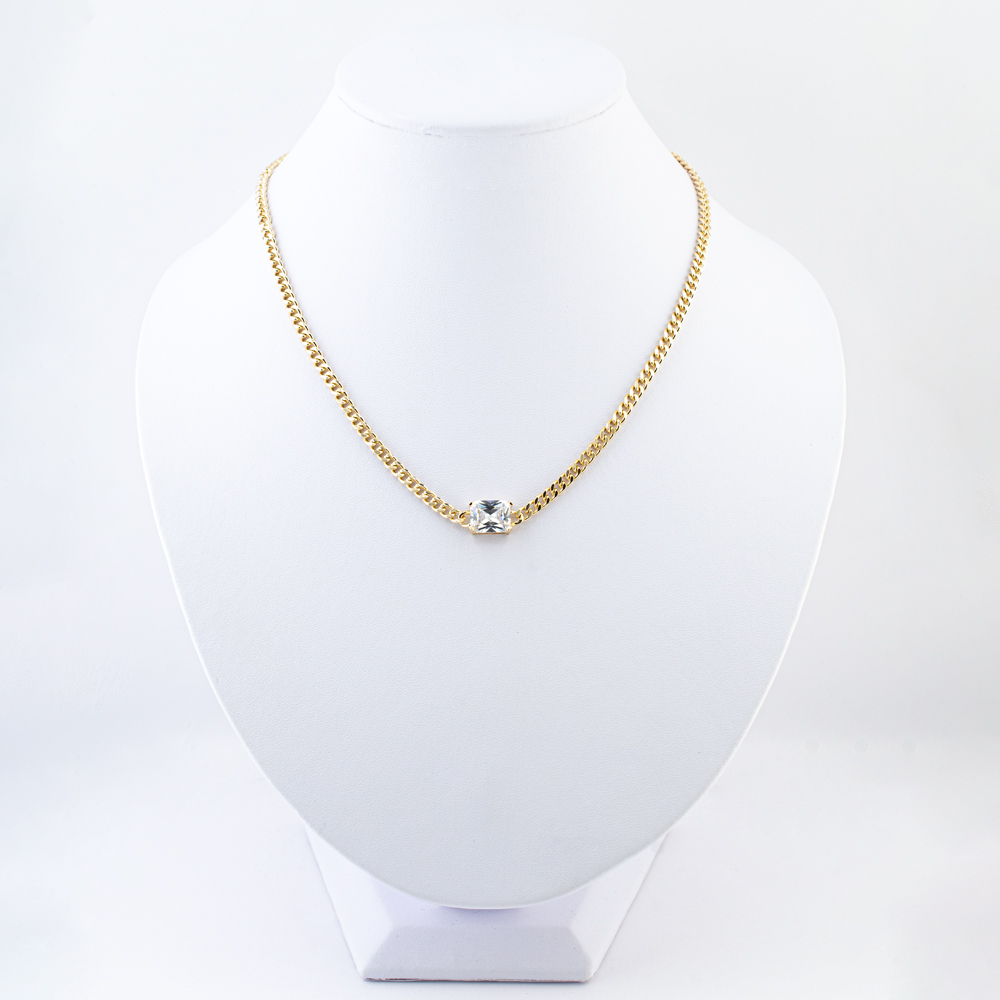 COLLAR CHAPA CRYSTIME