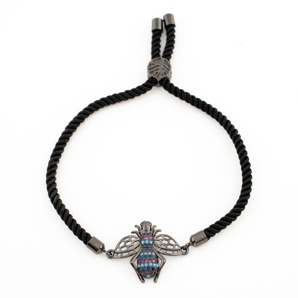 PULSERA RODIO SILVER RAINBOW