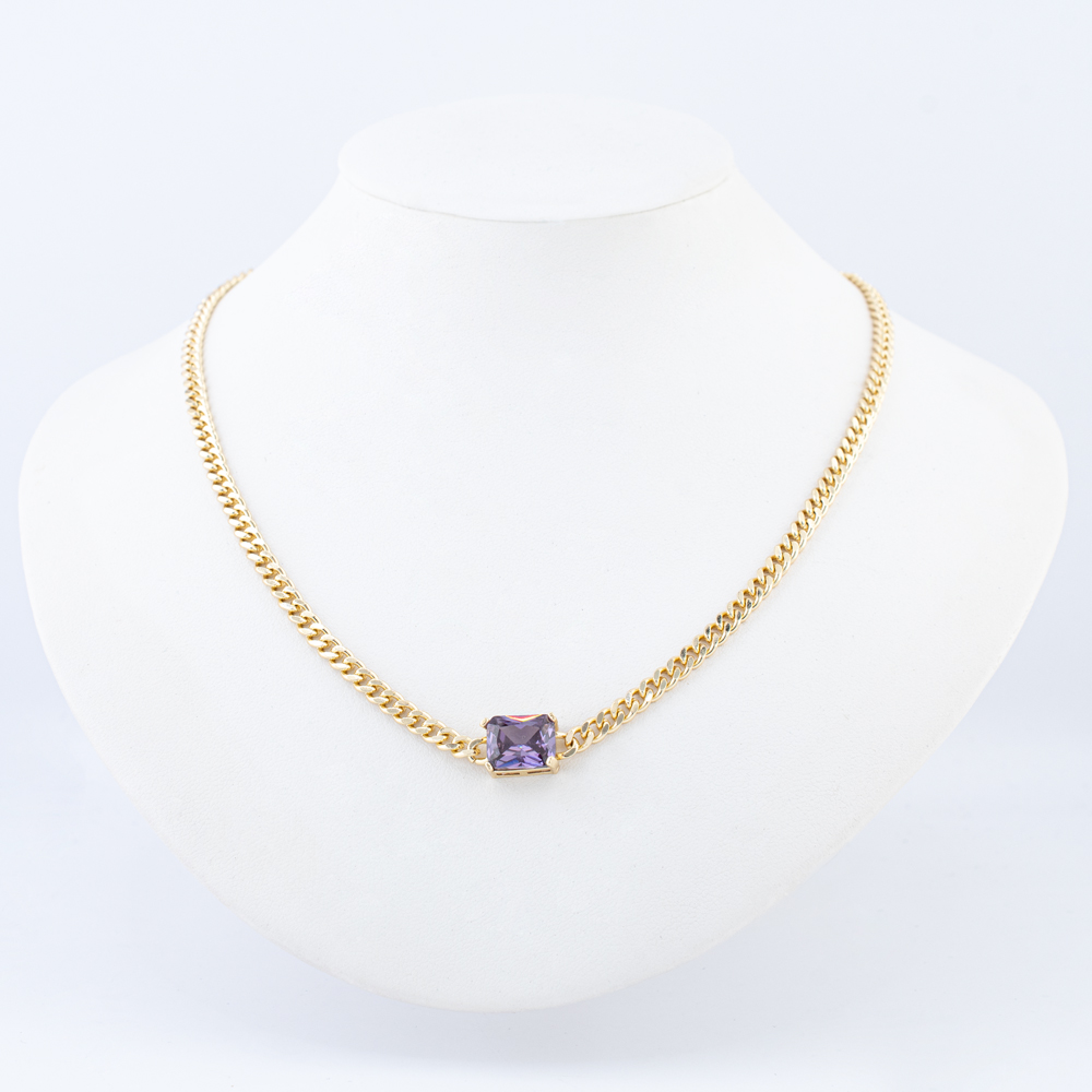 COLLAR CHAPA CRYSTIME