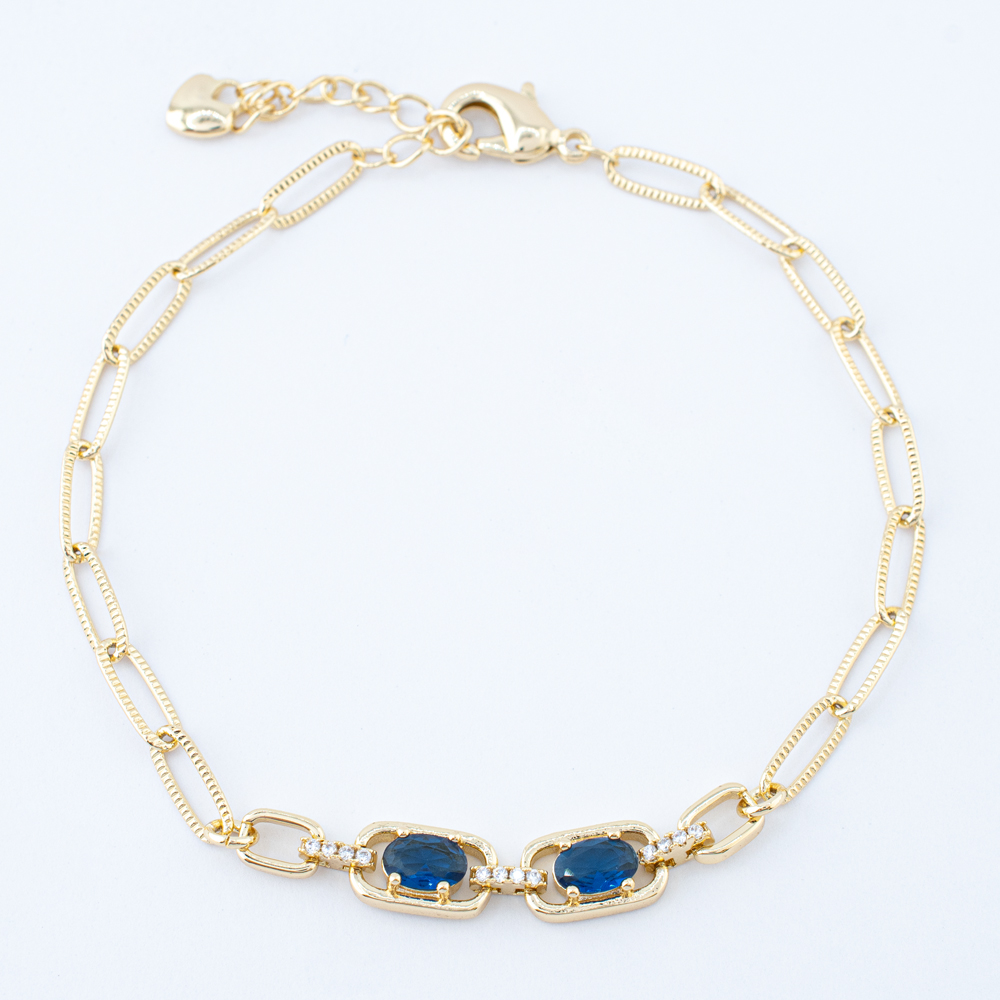 PULSERA CHAPA CRYSTIME